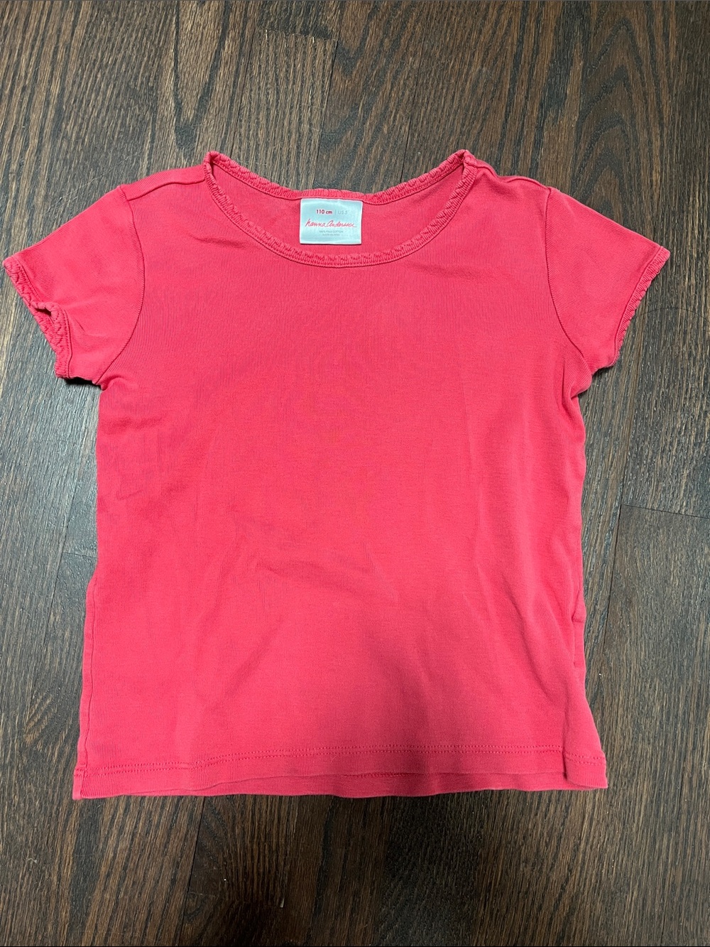 Hanna Andersson Short Sleeve Tee 110cm US 5
